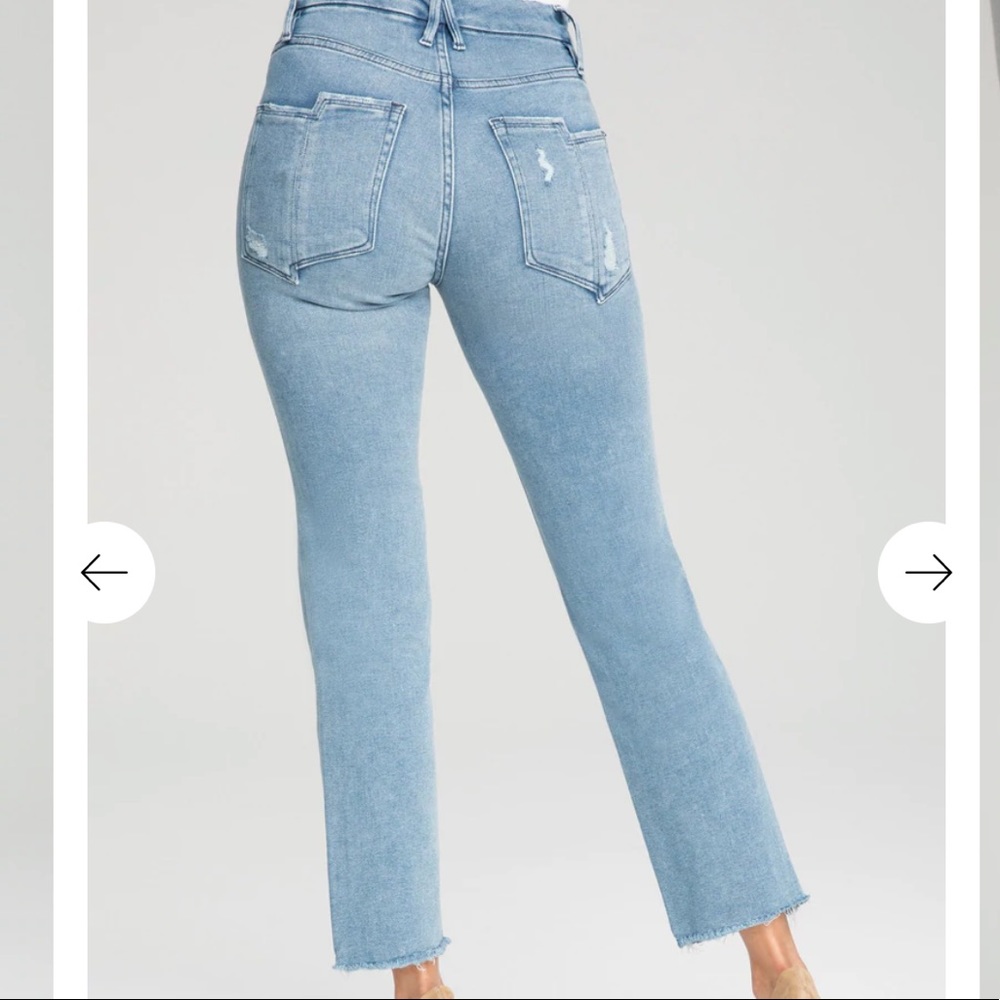 Good American Good Straight denim